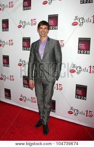 LOS ANGELES - OCT 11:  Christopher Gorham at the Les Girls 15 at the Avalon Hollywood on October 11, 2015 in Los Angeles, CA