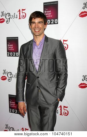 LOS ANGELES - OCT 11:  Christopher Gorham at the Les Girls 15 at the Avalon Hollywood on October 11, 2015 in Los Angeles, CA