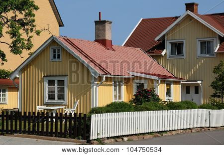 Old And Picturesque City Of Borgholm
