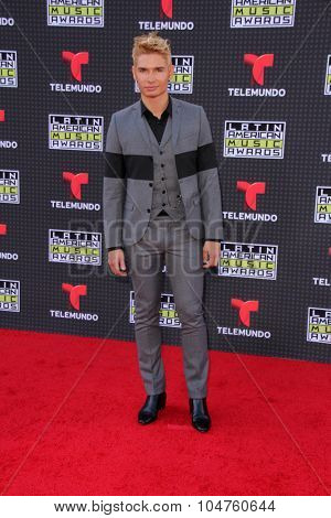 LOS ANGELES - OCT 8:  Christian Acosta at the Latin American Music Awards at the Dolby Theater on October 8, 2015 in Los Angeles, CA
