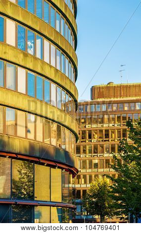 Ympyratalo (circle House) In The Hakaniemi District Of Helsinki, Finland