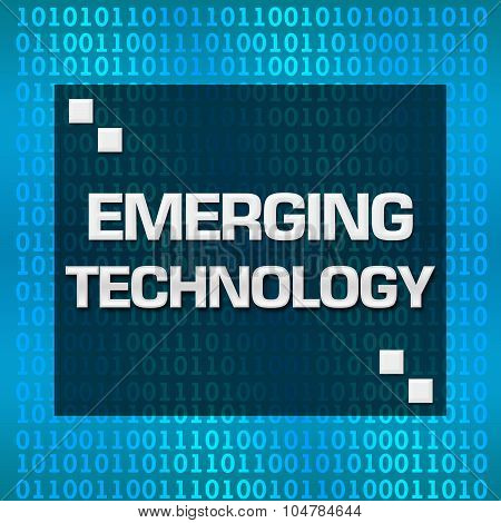 Emerging Technology Binary Background
