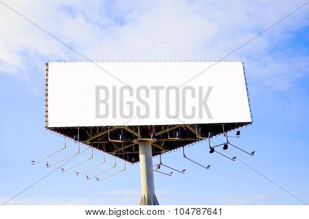 tripartite empty billboard