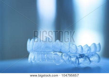 Invisible Dental Teeth Brackets Aligners Braces Retainers