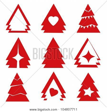 new year trees