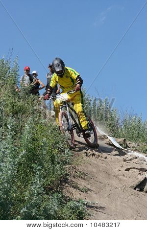Wettbewerb für Downhill.