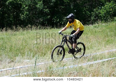 Wettbewerb für Downhill.