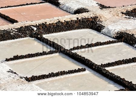 Salt Flats in the Canry islands