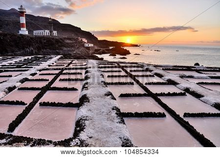 Salt Flats in the Canry islands