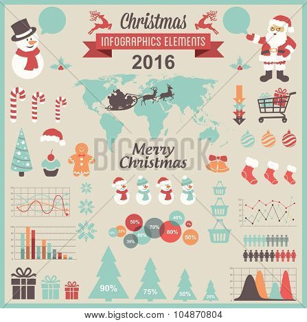 Christmas Infographic Set
