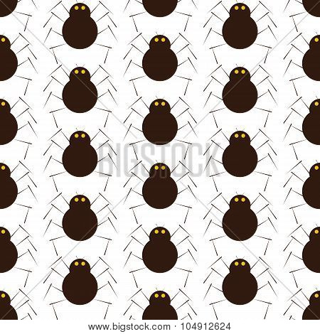 Pattern With Spiders