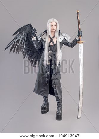 Fantasy woman warrior