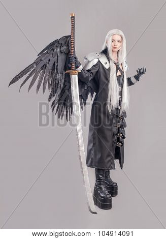 Fantasy woman warrior