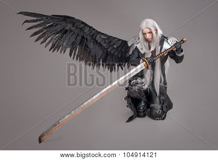 Fantasy woman warrior