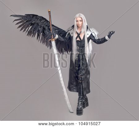 Fantasy woman warrior