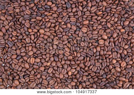 Roasted coffee beans