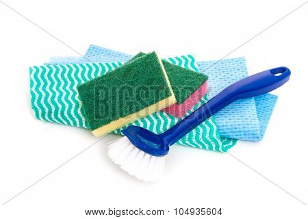 Household supplies for doing the dishes