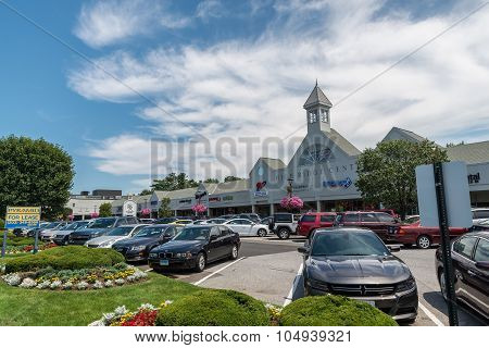View of High Ridge Road in Stamford CT