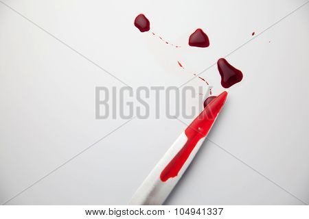 blood and knife