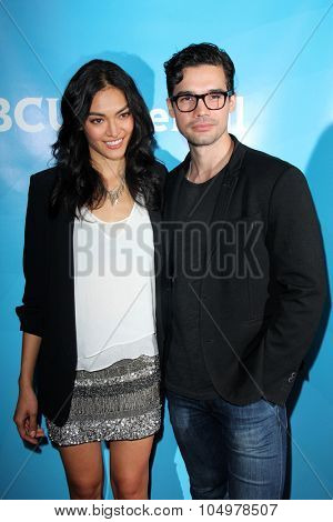 LOS ANGELES - AUG 12:  Florence Faivre, Steven Strait at the NBCUniversal 2015 TCA Summer Press Tour at the Beverly Hilton Hotel on August 12, 2015 in Beverly Hills, CA