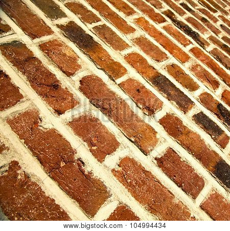 In Turbigo Street Abstract   Pavement Of A Curch  Marble
