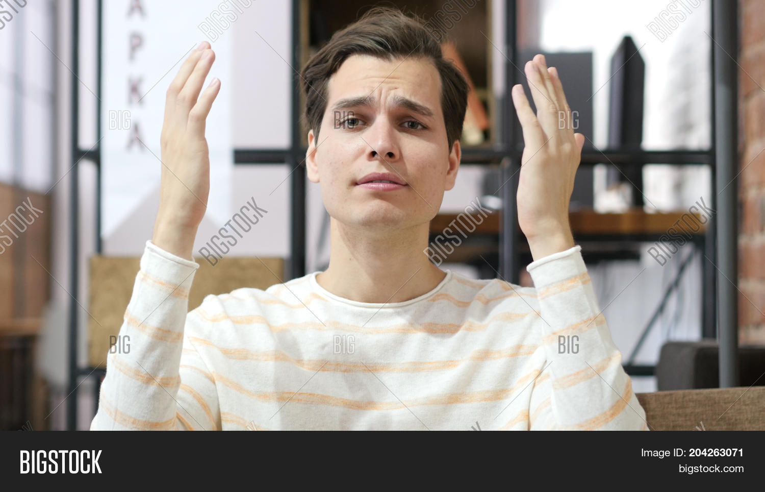 Negative Facial Image & Photo (Free Trial) Bigstock