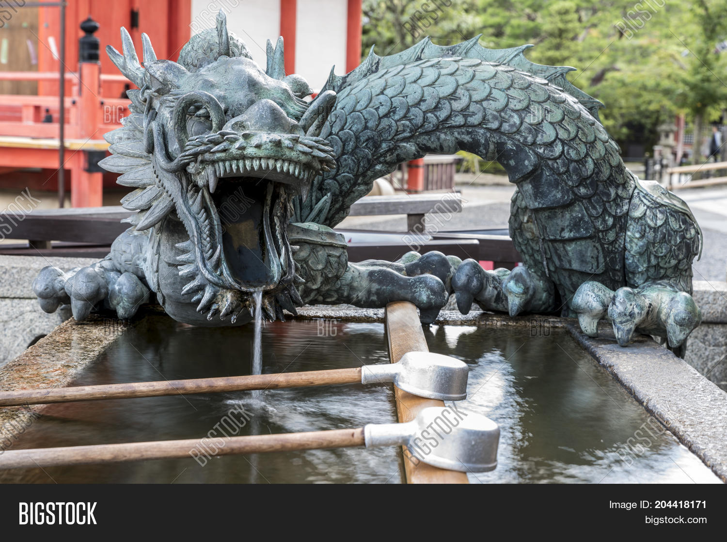 Dragon Water Fountain Image & Photo (Free Trial) Bigstock