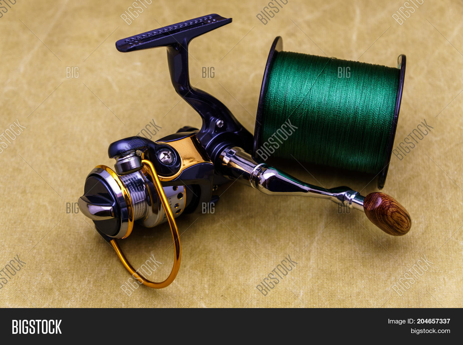Fishing Reel Spool Image & Photo (Free Trial) Bigstock