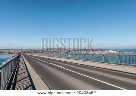 Town Of Kalvehave In Denmark