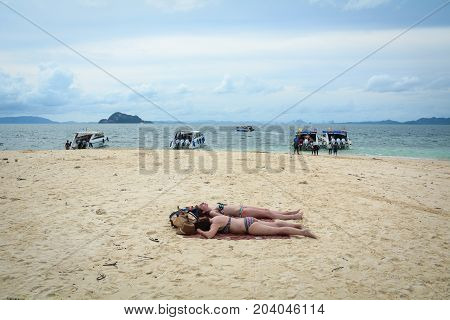 Seascape Of Krabi, Thailand