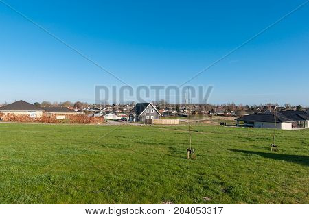 Village Of Kastrup In Denmark