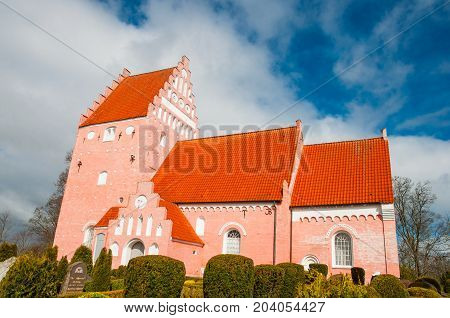 Aastrup Church In Denmark