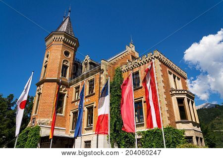 City Hall In Schladming City Center, Styria, Austria