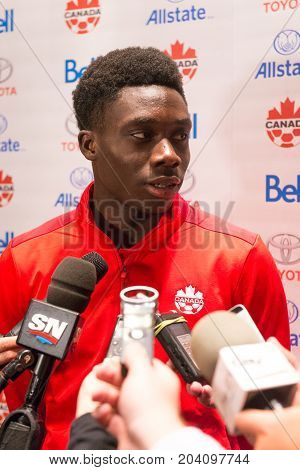Canada Soccer Men's National Team Media Conference In Toronto