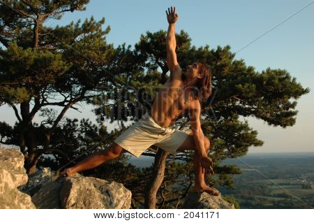 Trekant Pose