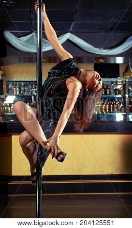 Striptease In Night Club