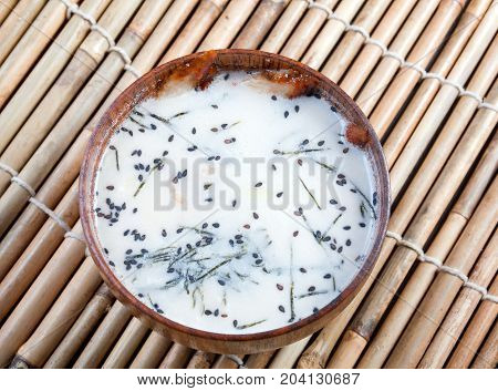 chinese cuisine .bowl of Chinese close up healthy eating