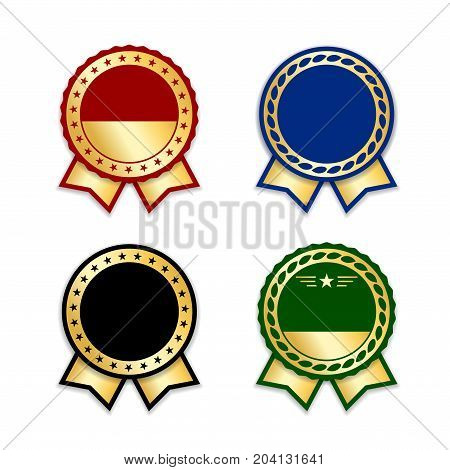 Award Ribbon The Best Set
