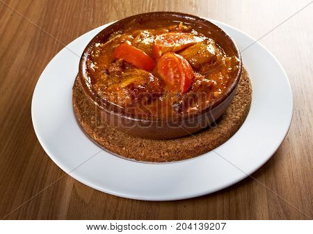 Chakhokhbili-chicke N With Tomatoes And Onions