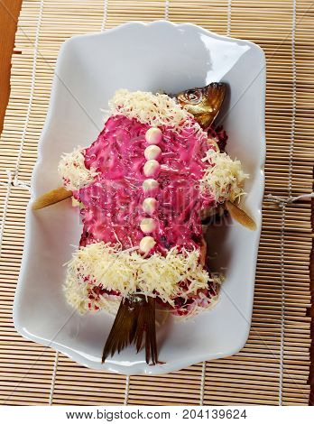 Dressed Herring - Russian Salad