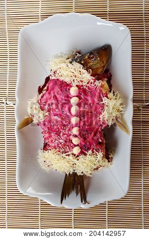 Dressed Herring - Russian Salad