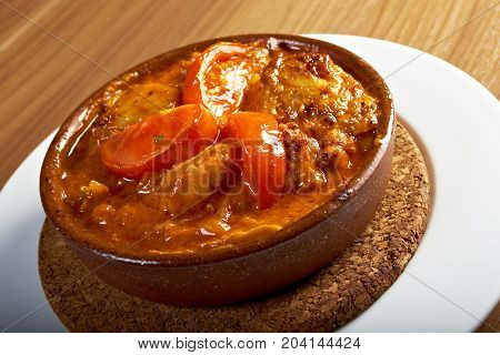 Chakhokhbili-chicke N With Tomatoes And Onions