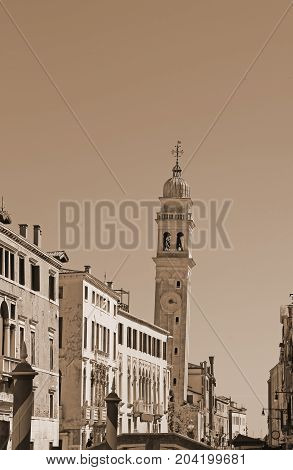 Saint George Of The Greeks Called San Giorgio Dei Greci With Its