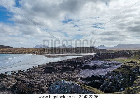 Achnahaird Bay and Inverpolly on the west coast of Scotland.
