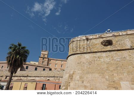 Casteddu (meaning Castle Quarter) In Cagliari