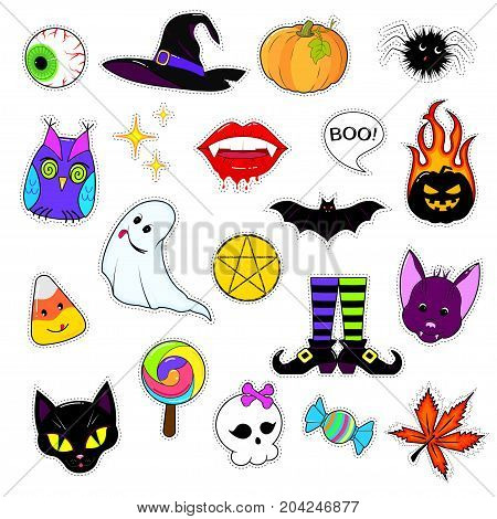 set cute halloween vector photo free trial bigstock