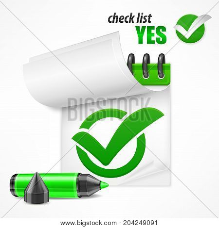 Checkmark On Checklist