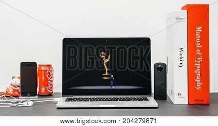 Apple Keynote With Tim Cook Apple Tv Emmy Award
