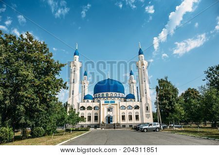 Cathedral mosque in Maykop - symbol of Maykop city