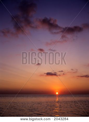 Sonnenuntergang Baros Maldives
